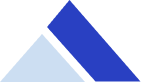 A blue and white logo.