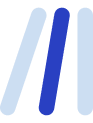 Blue and white lines.